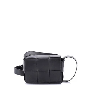 Bottega Veneta Cassette Crossbody Bag Maxi Intrecciato Leather Candy - Picture 1 of 6