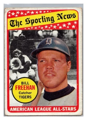 1969 Topps - The Sporting News All Star Selection Bill Freehan #431 (Poor) - Image 1 of 2