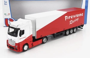 1/43 BURAGO - MERCEDES BENZ - ACTROS 2 GIGASPACE TRUCK FIRESTONE 18-31460T-31480 - Imagen 1 de 1