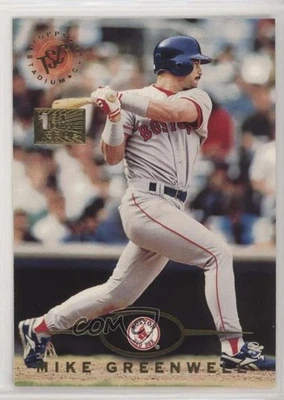 1995 Topps Stadium Club 1st Day Issue Mike Greenwell #121 - Image 1 of 2