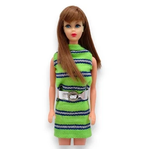 Barbie Doll Twist Turn TNT 1970s Go Go Co Co Brown #1160 Now Knit #1452 Mattel - Picture 1 of 20