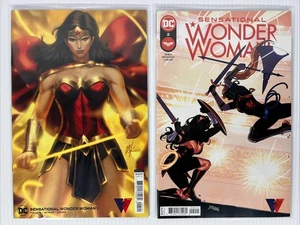 Sensational Wonder Woman #1-2 Ejikure Variant DC Comics 2021 NM Diana Prince - Picture 1 of 7