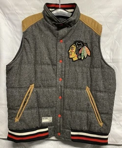Chicago Blackhawks Hockey NHL Reversible Vest Black Gray 3XL New (READ DESC) - Picture 1 of 21