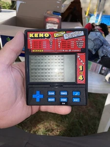 Radica KENO Electronic Hand Held Game Model No. 1480 Vintage - Picture 1 of 8