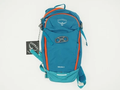 NEW! Osprey Salida 8 O/S Waterfront Blue Mountain Biking Backpack w/o Reservoir  - Image 1 of 4