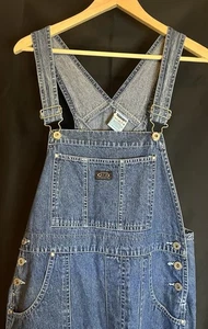 Vintage 90s Jordache Denim Overalls Cargo Pockets – Size M (7/8) Bib Jumpsuit - Picture 1 of 9