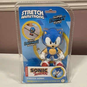 Sonic the Hedgehog Stretch Armstrong Squishy Toy Ages 5+ - NEW SEALED - Picture 1 of 6