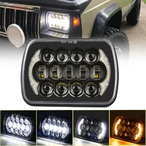 Osram 7x6" 5x7" LED Headlight Hi-Low Beam Halo DRL For Jeep Cherokee XJ YJ Chevy - Bild 1 von 9