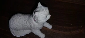 Barbie Playtime Pets Replacement Figure Grey Gray Cat Kitten Collar - Picture 1 of 4