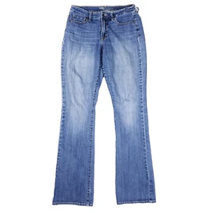 Old Navy Dreamer Bootcut Jeans Women 10 Tall Blue Flattering Fit Trendy Casual - Picture 1 of 11