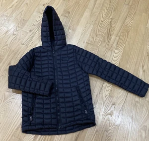 Reebok Winter Coat Youth size Large (14-16) Blackgirls puffer coat jacket, hood - Picture 1 of 1
