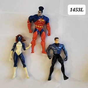 Vintage 1990s DC Comics Action Figure Lot of 3 - Picture 1 of 7