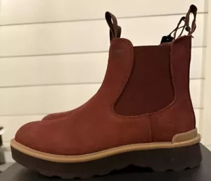 Sorel Hi-Line Chelsea Boot - Women Size 8 M Spice Blackened Brown Waterproof NIB - Picture 1 of 9