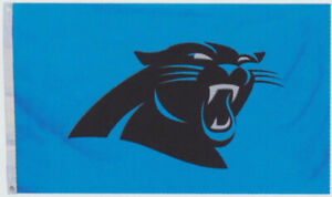 NFL Carolina Panthers Huge 3'x5' Licensed Logo Flag / Banner - Free Shipping
