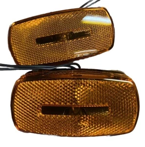 NEW Amber Clearance Trailer Lights Set - Imagen 1 de 16