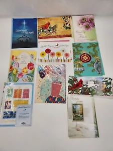 Lote de 10 tarjetas/sobres de Navidad de cómic de la escuela india de St. Joseph's sellados 5 - Imagen 1 de 12