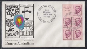 Australia Scott 456a FDC - australianos famosos - Imagen 1 de 1