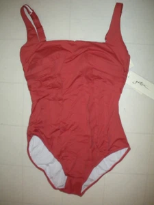 GOTTEX Terracota Paloma 1 Pc Square Neck Style Swimsuit Sz 12 NWT - Picture 1 of 2