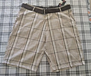 Swiss Cross Mens Casual Shorts w/ Belt Cross Stripes Color Pack-39 Size 42 NWT - Picture 1 of 11