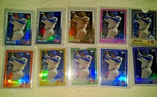 2015 Topps Jorge Soler Rookie cards Orange, Gold, Green, Blue, purple nm/m
