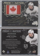 2021 SPx 2020-21 Update UD Black Pride of a Nation /99 Gabe Vilardi Patch Auto