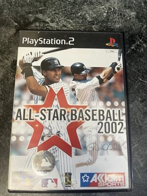 All-Star Baseball 2002 (Sony PlayStation 2, 2001) with Manual - Image 1 of 4