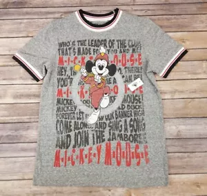 Disney Parks Mickey Mouse T-shirt Mens Size S Short Sleeve Graphic New - Picture 1 of 10