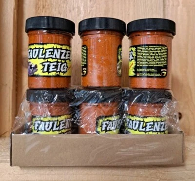 NUR 2,49 € PRO STÜCK! - FTM Trout FAULENZER-TEIG Kadaver "neon orange" 75 g NEU! - Bild 1 von 4