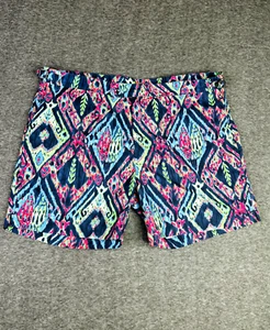 Polo Ralph Lauren Swim Trunks Mens 40 Blue Green Abstract 6" Board Adjustable - Picture 1 of 11