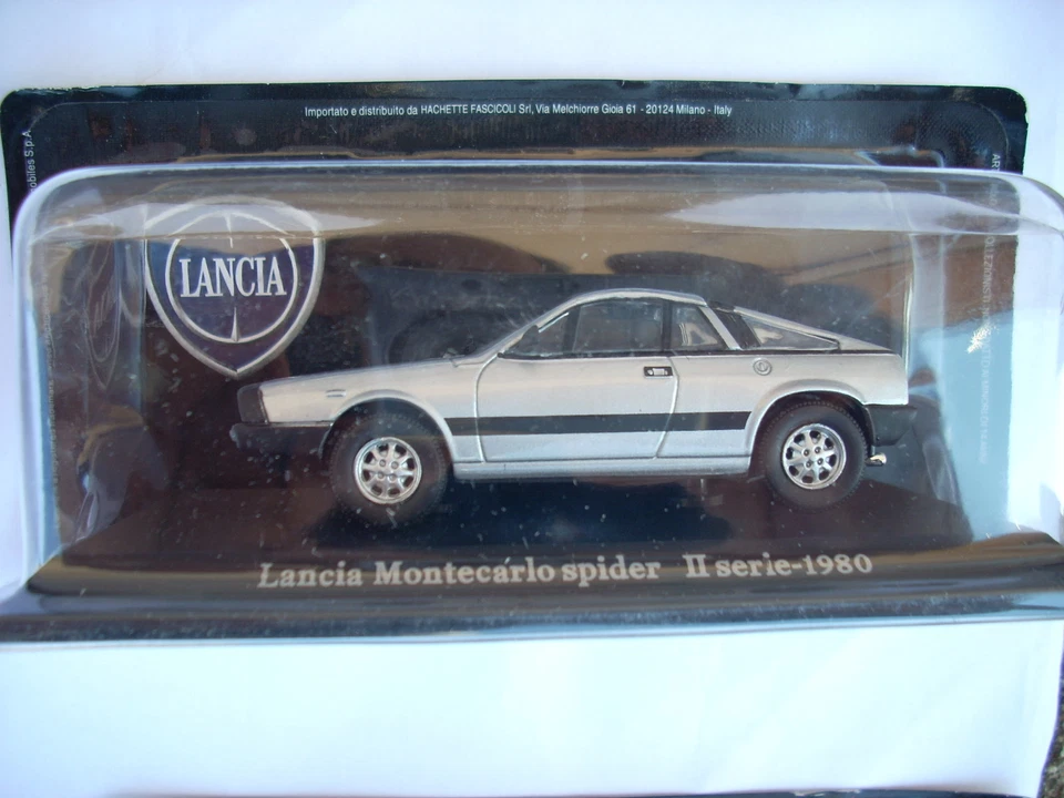 DIE CAST LANCIA  MONTECARLO SPIDER 2 SERIE 1980 SCALA 143 - Immagine 1 di 1
