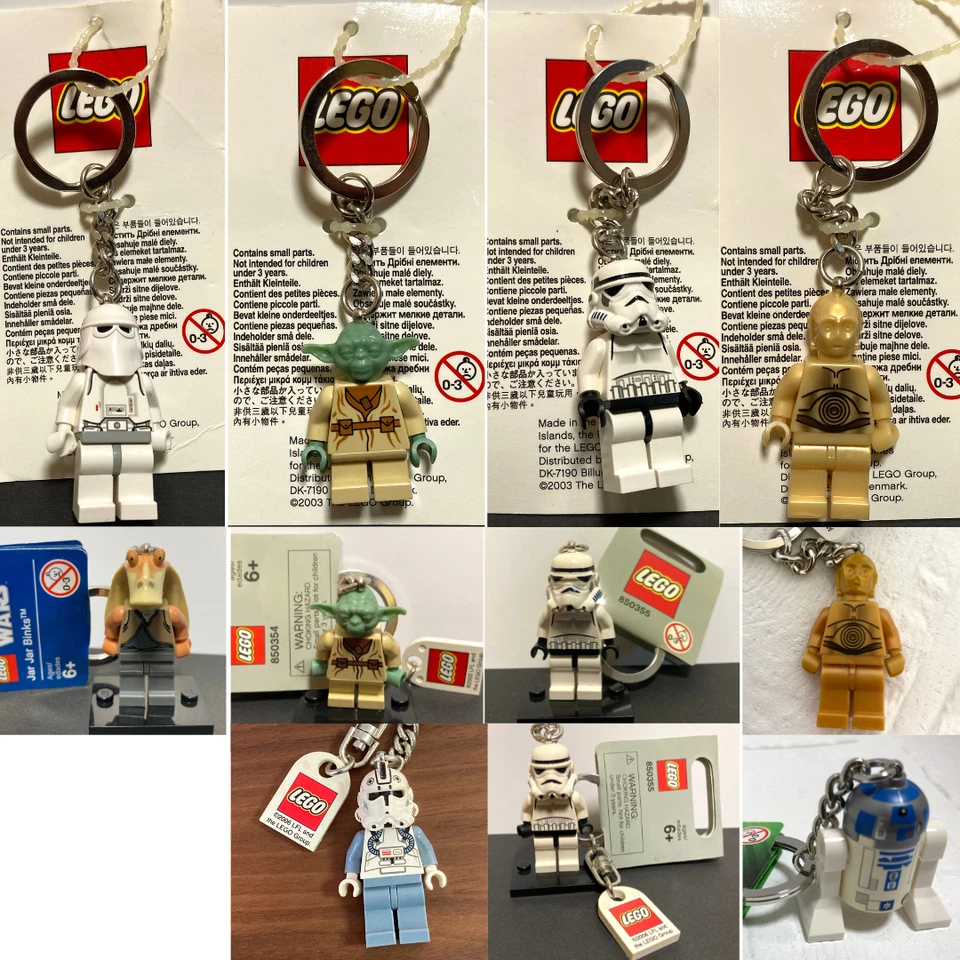LEGO System Star Wars 2000s Keychain Minifigure with Tag Rare Vintage from Japan - Image 1 of 1