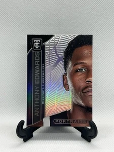 2024-25 Panini Totally Certified Anthony Edwards PORTRAITS SP #8 Timberwolves - Picture 1 of 2