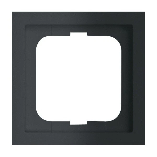 Busch Jäger future® linear Schwarz Matt 1-Fach Rahmen  - Bild 1 von 2