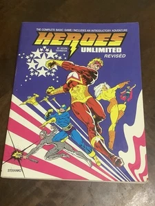 Heroes Unlimited überarbeitetes Palladium von Kevin Siembieda 1989 dritter Druck Softcover - Bild 1 von 3