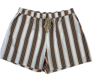 Hot Kiss women's shorts elastic waist 5" inseam size 1X Waist 36 stretches to 42 - Image 1 of 4