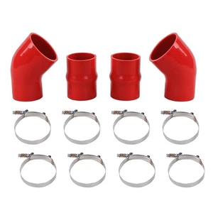 Kit de manguera de silicona para arranque Intercooler para camioneta Dodge Ram 1994-2002 5,9 L rojo - Imagen 1 de 8