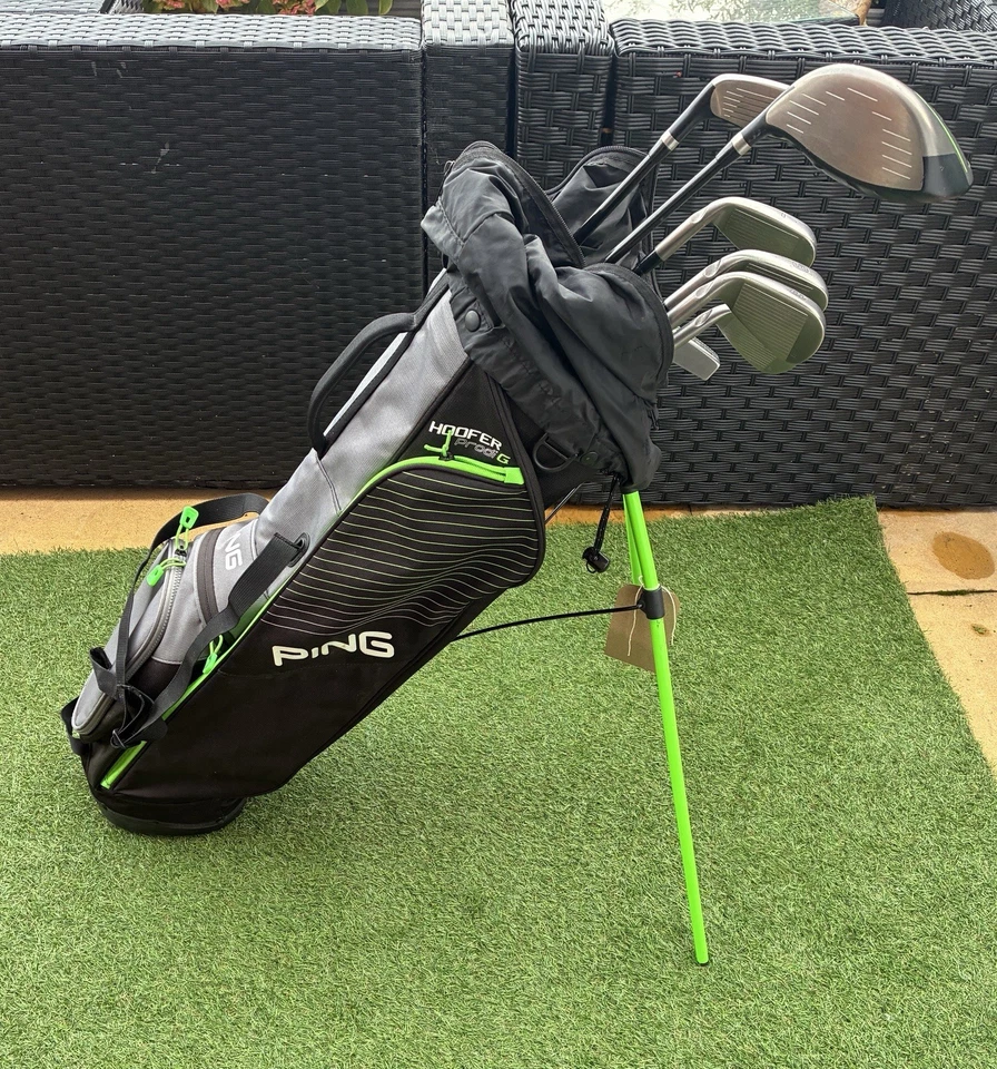 Ping Prodi G Junior Golf Set / Driver, Hybrid, 6, 7 & 8 Iron + Wedge & Putter - Image 1 of 4