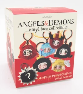 ANGELS & DEMONS Vinyl Face Collectibles Plush Keychain Clip-On Blind Box New - Picture 1 of 8