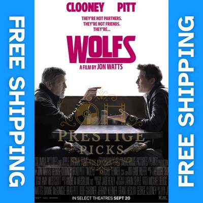 Wolfs (2024) Blu-ray *FREE TRACKED Brand New WITH 1080P Full HD Region Free Gift - Image 1 of 4