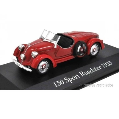 Mercedes Benz 150 Sport Roadster 1935 1:43 Ixo Agostini Diecast modelcar - Image 1 of 2