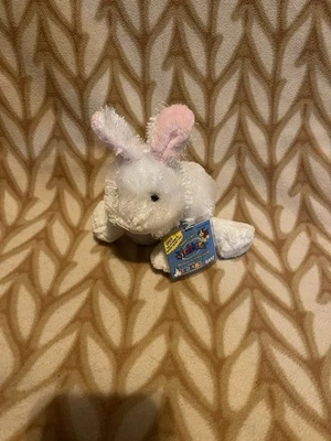 GANZ Webkinz White Rabbit HM078 Plush New with Unused Tags  - Image 1 of 2