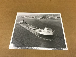 Fotografía de barco Ford William Clay 1958 vintage - 8" x 10" - Imagen 1 de 5