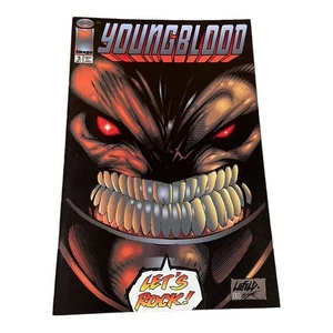Youngblood #5 Image Comics 1993 Rob Liefeld Let’s Rock Cover 90s HTF - Picture 1 of 4
