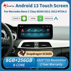 Écran tactile multimédia Android 13 pour Mercedes Benz Classe C W204 2011-2014