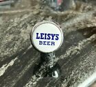 A) ORIGINAL LEISY'S BEER BALL TAP KNOB / HANDLE LEISY BREWING CLEVELAND OH  OHIO