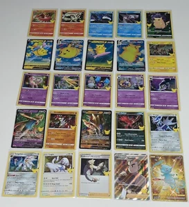 Pokémon Celebrations 25th Anniversary Complete Set All 50 Cards 2021 Pack Fresh - Picture 1 of 9