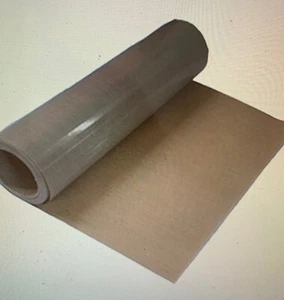 TEFLON FABRIC COATED FIBERGLASS .006"x39.5"x36"  PREMIUM GRADE PTFE S11530-36  - Picture 1 of 1