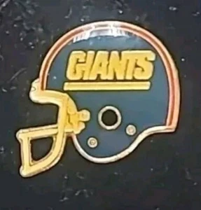 Pin de casco vintage 1987 de la era NFL - New York Giants - Peter David, Inc - Imagen 1 de 3