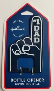 Hallmark #1 Dad Bottle Opener Gift Father - Imagen 1 de 3