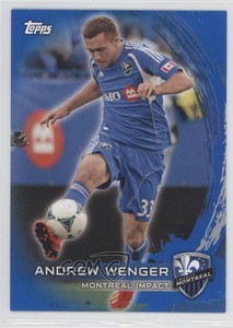 2014 Topps MLS Blue /50 Andrew Wenger #58